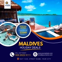 holiday deals Instagram na Post template