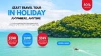 holiday Digital Display template