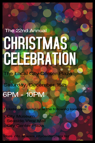 23 180 customizable design templates for holiday event postermywall