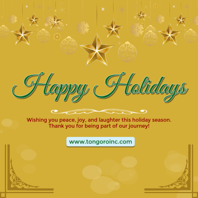 Holiday Greetings Instagram Post Template | PosterMyWall