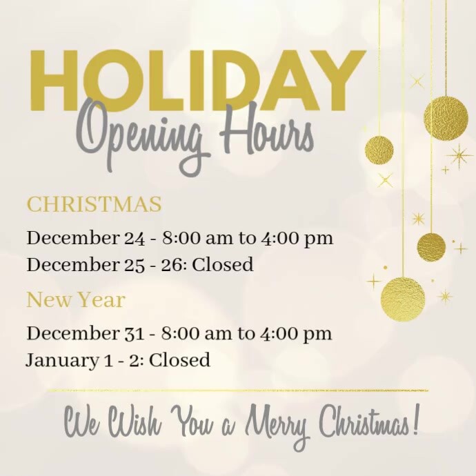 Holiday Opening Hours Template PosterMyWall holiday-opening-hours-template-postermywall