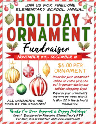 Blanc School Fundraiser Flyer Template