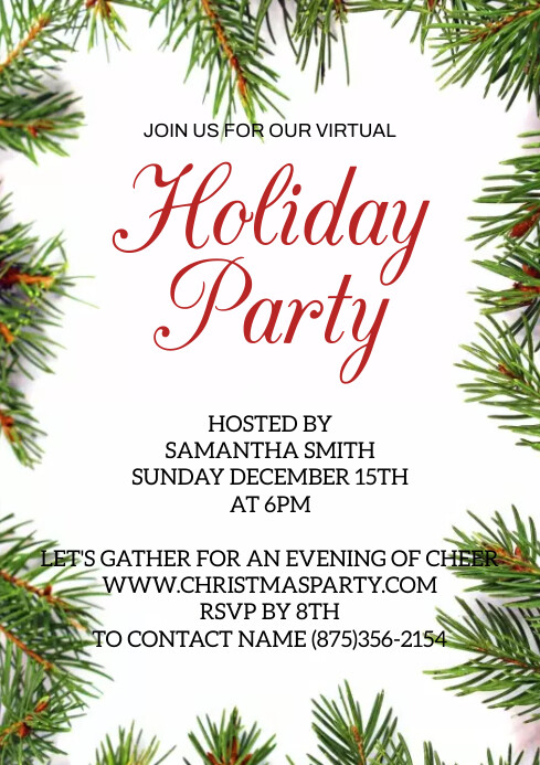Holiday Party Template | PosterMyWall Holiday Party Template | PosterMyWall