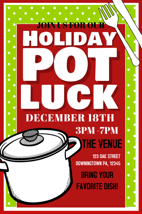 holiday-potluck-template-postermywall