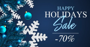 Lilla Holiday Sale Facebook Shared Image Template