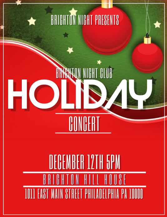 Holiday sale Template PosterMyWall