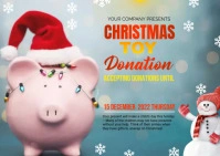 Holiday Toy Drive Postcard template