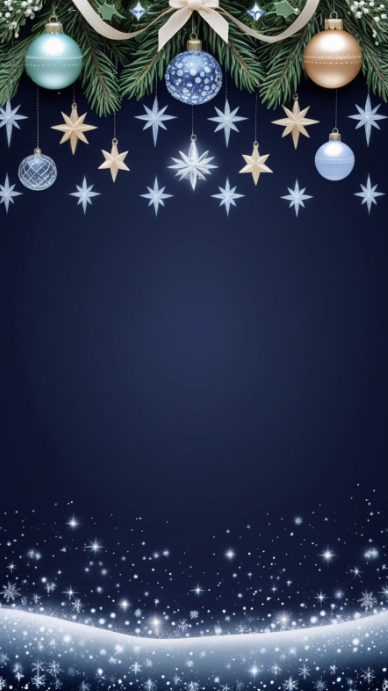 Holiday Winter Background Template | PosterMyWall