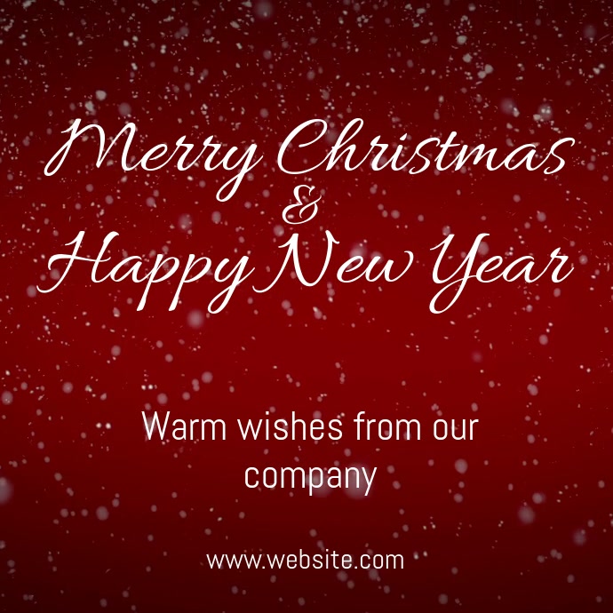 Holiday wishes Template PosterMyWall