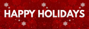 Holidays, Happy Holidays En-tête d'e-mail template