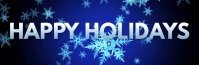 Holidays, Happy Holidays Email Header template
