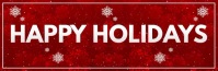 Holidays, Happy Holidays Email Header template