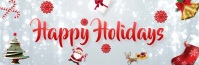 Holidays, Happy Holidays Email Header template