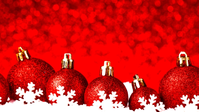 holidays zoom background design template Presentation (16:9)