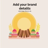 Holika Dahan Wishing Carré (1:1) template