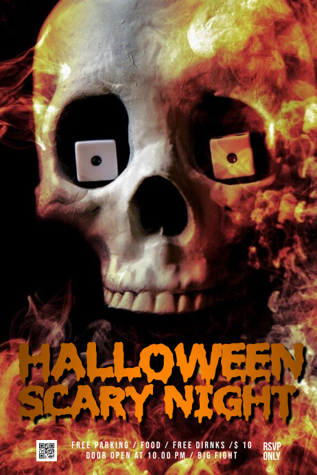 Holloween Poster template