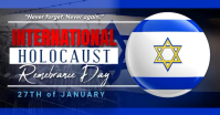 Holocaust Remembrance Day Imagen Compartida en Facebook template