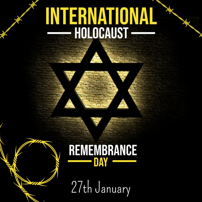 Copy of holocaust remembrance day instagram post (1) | PosterMyWall
