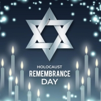 Holocaust remembrance day poster Template | PosterMyWall