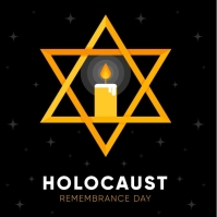 Holocaust remembrance day poster Template | PosterMyWall