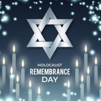 Holocaust remembrance day poster Template | PosterMyWall