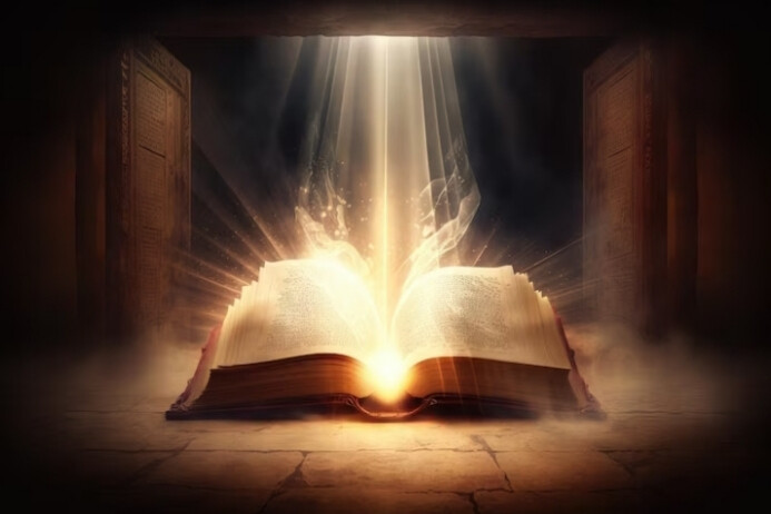 Holy background with gold frame Template | PosterMyWall
