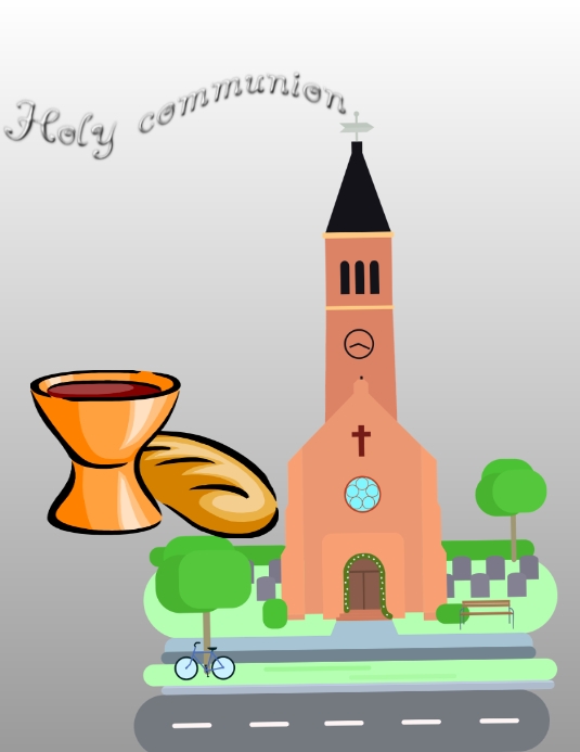 Copy of Holy communion | PosterMyWall
