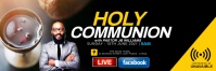 Holy communion Banner 2' × 6' template