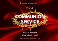 Communion Header Holy communion Template | PosterMyWall