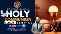 holy communion Blog Header template