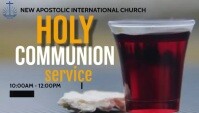 Communion Header Holy Communion Template | PosterMyWall