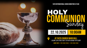 Holy Communion Digitalt display (16:9) template