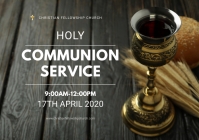 Communion Header Holy communion Template | PosterMyWall
