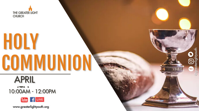 Holy Communion Template Postermywall