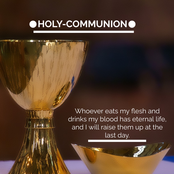 holy communion Template | PosterMyWall