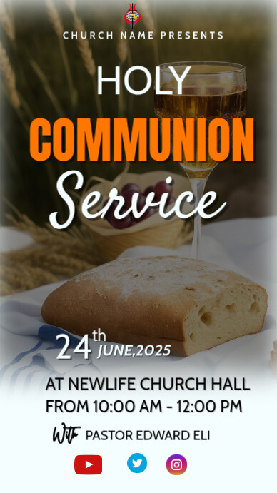 Modèle Holy Communion Instagram post | PosterMyWall