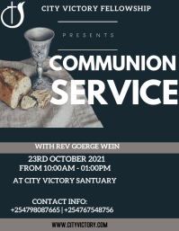 Holy Communion Template | PosterMyWall