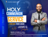 holy communion service Template | PosterMyWall