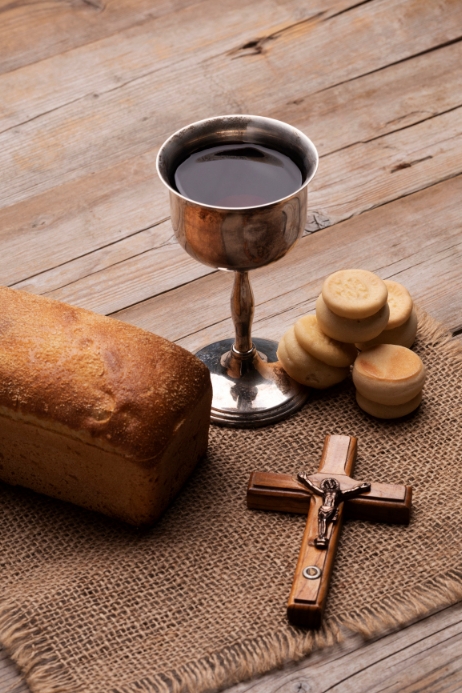 Holy communion service Template | PosterMyWall