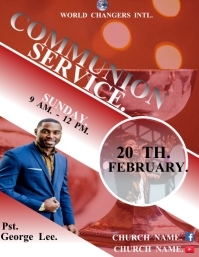 communion service Template | PosterMyWall