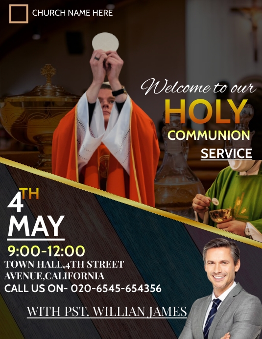 Copy of Holy Communion template | PosterMyWall