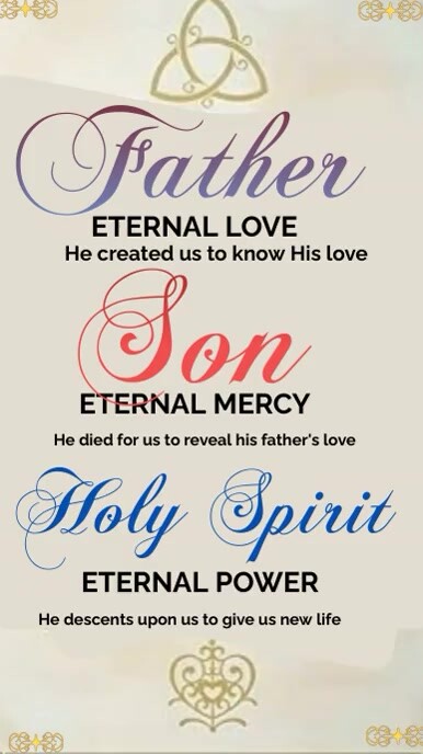 Holy Trinity Template | PosterMyWall