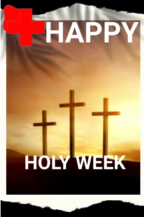 Holy Week Templat | PosterMyWall