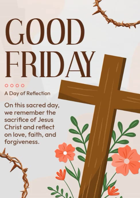 Plantilla de Holy Week | PosterMyWall