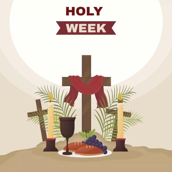 Holy Week Postre Holy Week Template | PosterMyWall