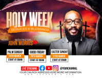 Holy Week Professional Holy Week Template | PosterMyWall