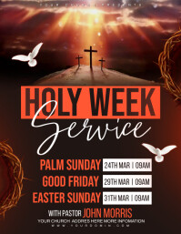 Holy Week Five Holy Week Template | PosterMyWall