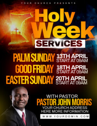 holy week Template | PosterMyWall