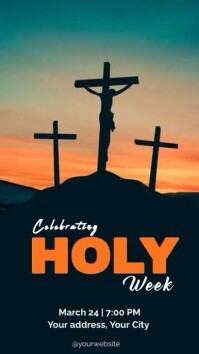 Holy Week Library Display Holy Week Template | PosterMyWall