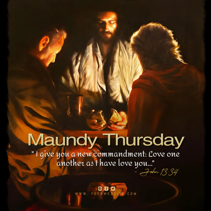 Holy Week Sample Posts Modèle holy week instagram post | PosterMyWall